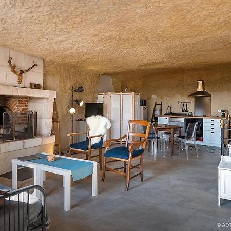 Вилла La Cavee Du Coteau, Petit Cocon Troglodytique Вувре Экстерьер фото